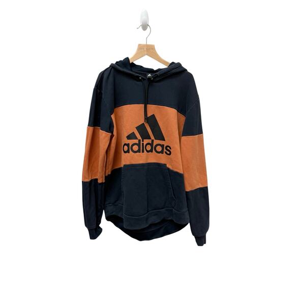 adidas‎ Colorblock Hoodie Sweater Men’s Size Medium - Picture 1 of 6